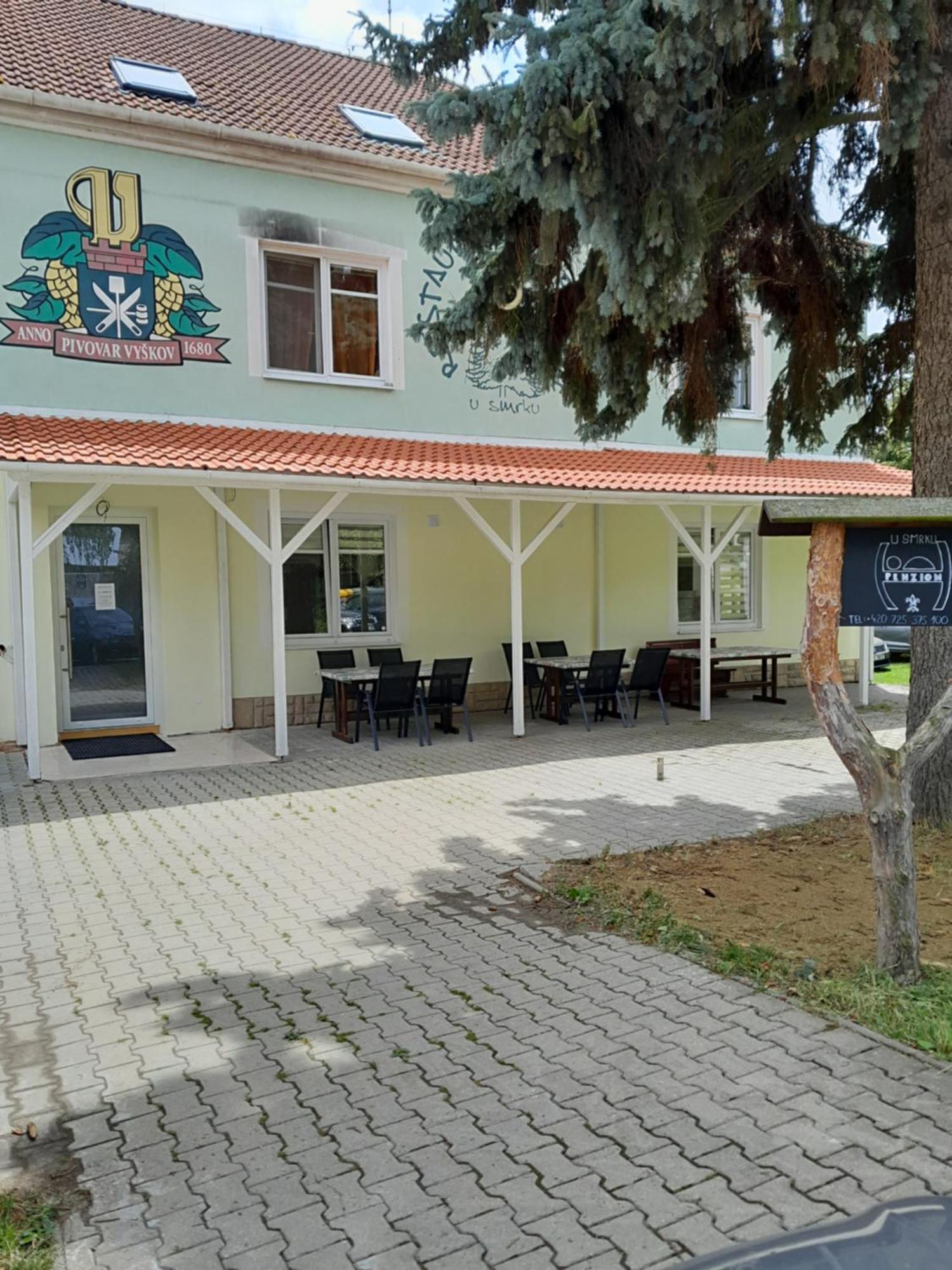 Penzion U Smrku Luleč Exterior foto